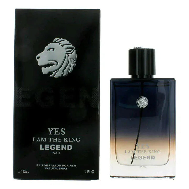 Geparlys Yes I’m The King Legend For Men/Cologne For Men Eau de Parfum 3.4 Oz Edp