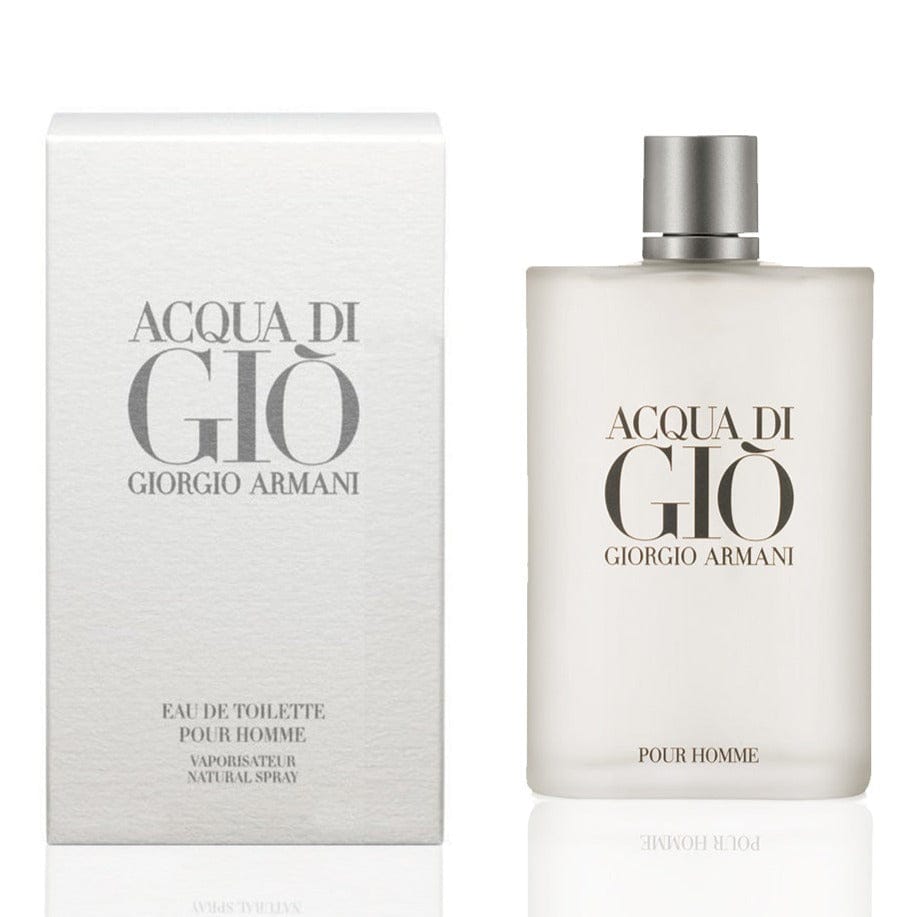 Giorgio Armani Acqua Di Gio Men's Perfume/Cologne For Men Eau De Toilette 1.0 oz / 1.7 oz / 3.4 oz / 6.7 oz / Gift Set 3.4 oz / 10.4 oz Edt 3.4 oz