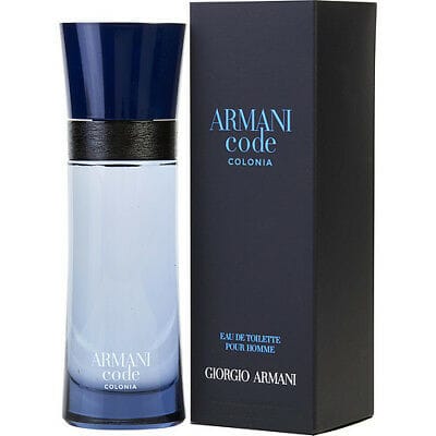 Giorgio Armani Armani Code Colonia Men's Perfume/Cologne For Men Eau De Toilette 2.5 oz / 4.2 oz Edt