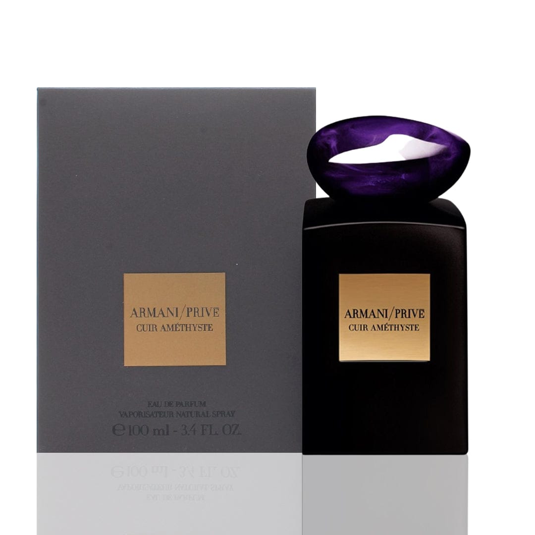 Giorgio Armani Cuir Amethyste Unisex Perfume/Cologne For Men & Women Eau De Parfum Spray 3.4 Oz