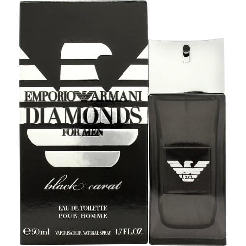 Giorgio Armani Diamonds Black Carat Men's Perfume /Cologne For Men Eau de Toilette 1.7 oz Edt