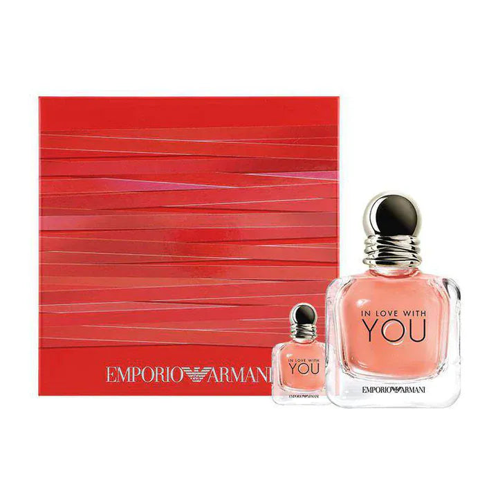 Giorgio Armani Emporio Armani In Love With You Women's Perfume/Cologne For Women Eau De Parfum Spray 3.4 Oz / Gift Set 3.4 Oz Edp Gift Set 3.4 Oz