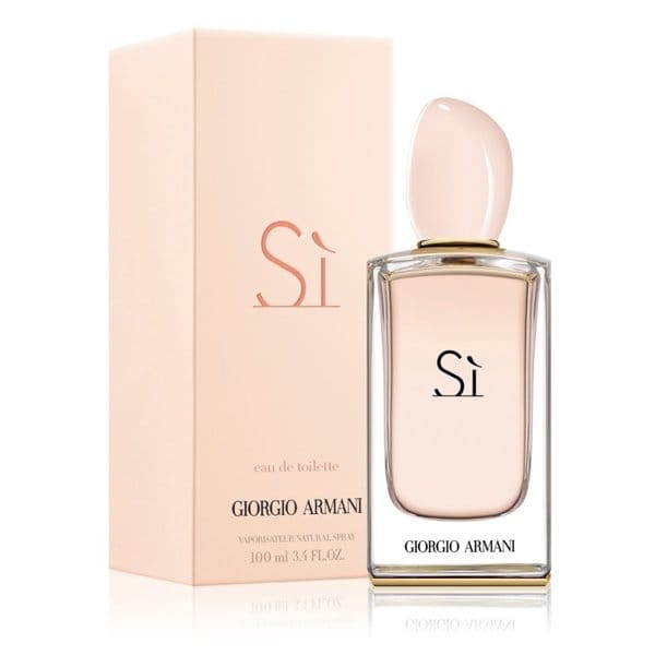 Giorgio Armani Si Eau De Toilette Women's Perfume/Cologne For Women 3.4 oz Edt