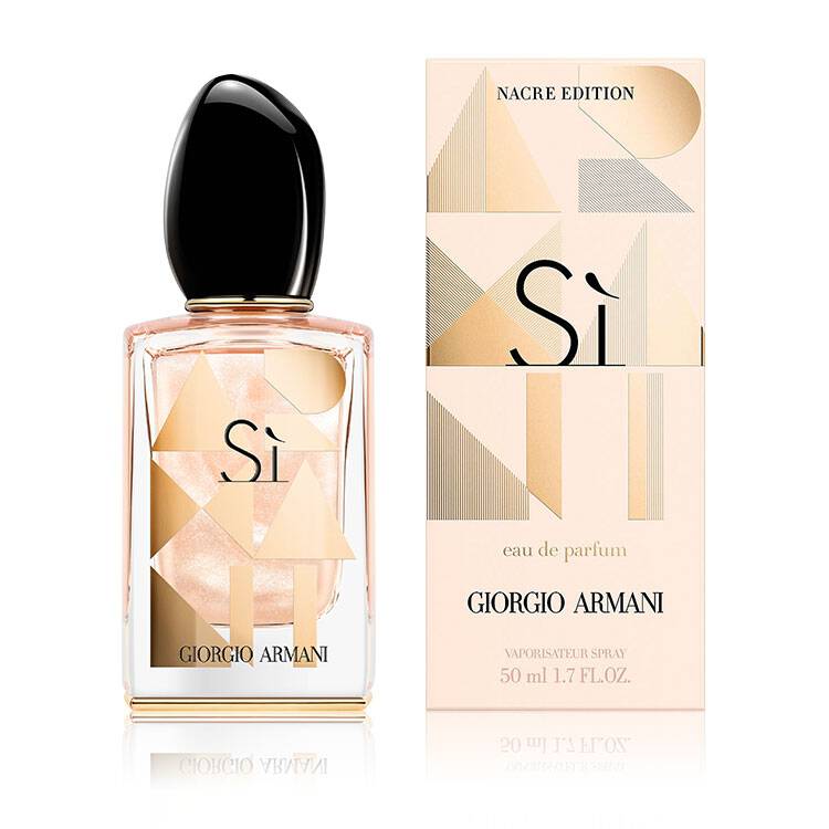 Giorgio Armani Si Nacre Edition Women's Perfume/Cologne For Women Eau De Parfum 1.7 oz Edp
