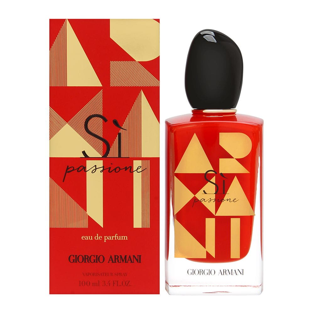 Giorgio Armani Si Passione Limited Edition Women's Perfume/Cologne For Women Eau De Parfum 3.4 oz Edp