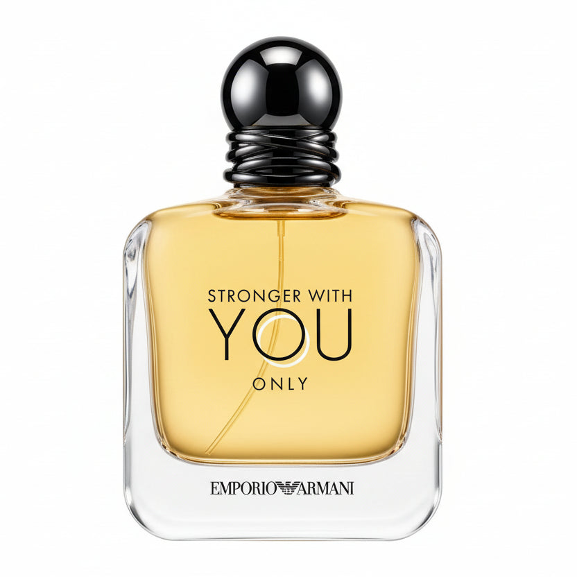 Giorgio Armani Stronger With You Only Men’s Perfume/Cologne For Men Eau de Toilette 1.7 oz / 3.4 oz Edt