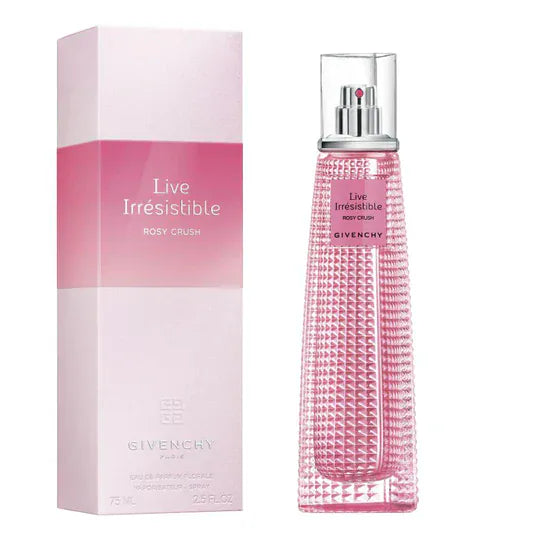 Givenchy Live Irrésistible Rosy Crush For Women Perfume/Cologne For Women Eau de Parfum 2.5 Oz Edp