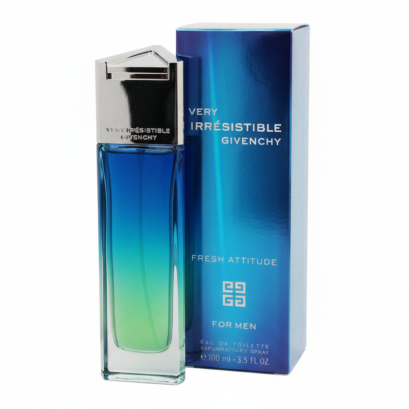 Givenchy Very Irresistible Fresh Attitude For Men Perfume/Cologne For Men Eau de Toilette 3.3 Oz Edt