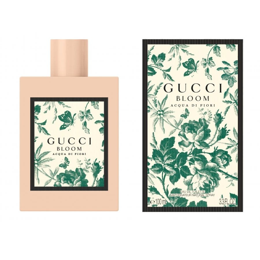 Gucci Gucci Bloom Acqua Di Fiori Perfume For Women Eau De Toilette Spray 1.6 Oz / 3.3 Oz Edt