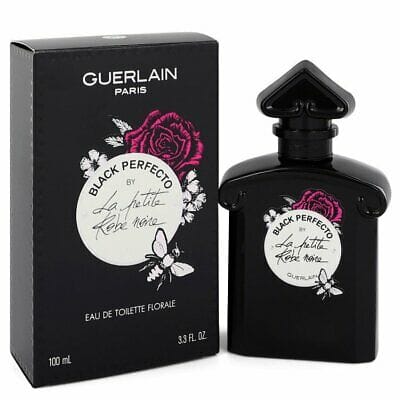 Guerlain Black Perfecto La Petite Robe Noire Women's Perfume/Cologne For Women Eau De Toilette Florale 3.3 oz Edt