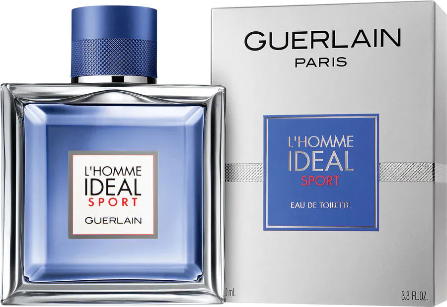 Guerlain L’Homme Ideal Sport For Men Perfume/Cologne For Men Eau de Toilette 1.6 OZ / 3.3 Oz Edt