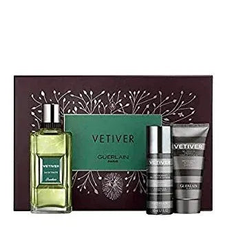 Guerlain Vetiver Men's Perfume/Cologne For Men Eau de Toilette 1.6 oz / 3.3 oz / 5.0 oz / Gift Set 3.3 oz Edt Gift Set 3.3 oz