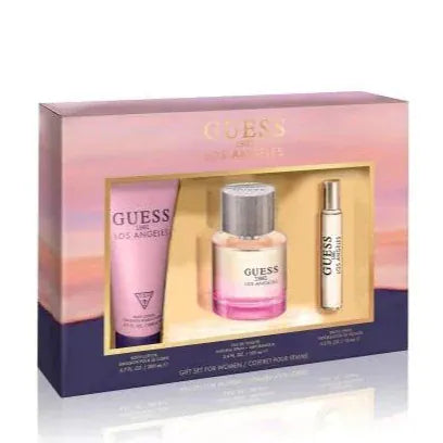 Guess 1981 Los Angeles Women’s Perfume/Cologne For Women Eau de Toilette 3.4 oz / Gift Set 3.4 oz / Body Mist  8.4 oz Edt Gift Set 3.4 oz