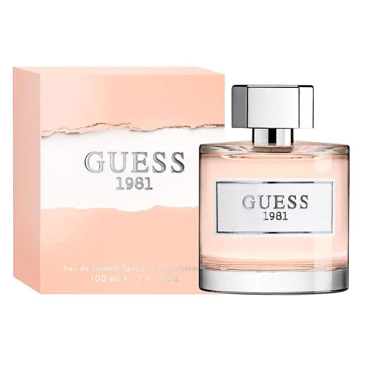 Guess 1981 Women’s Perfume/Cologne For Women Eau de Toilette 3.4 oz / Gift Set 3.4 oz / Body Mist 8.4 oz Edt 3.4 oz