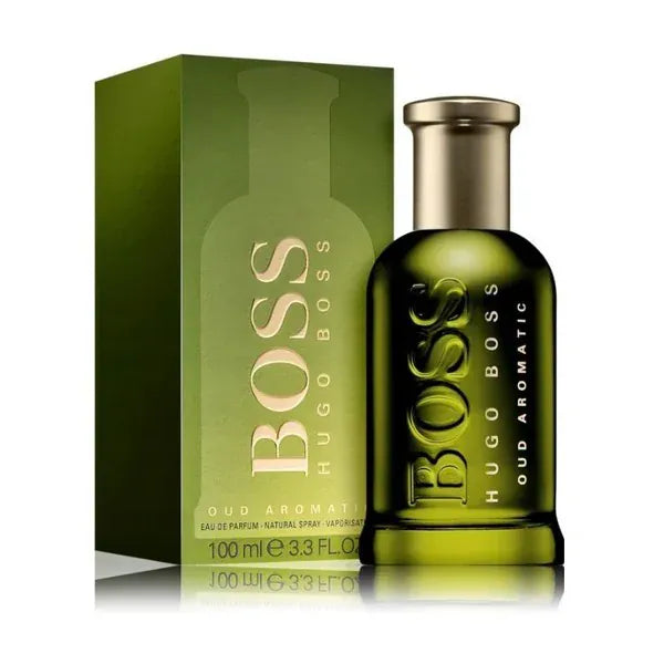 Hugo Boss Boss Bottled Oud Aromatic Perfume For Men/Cologne For Men Eau de Parfum 3.3 Oz Edp