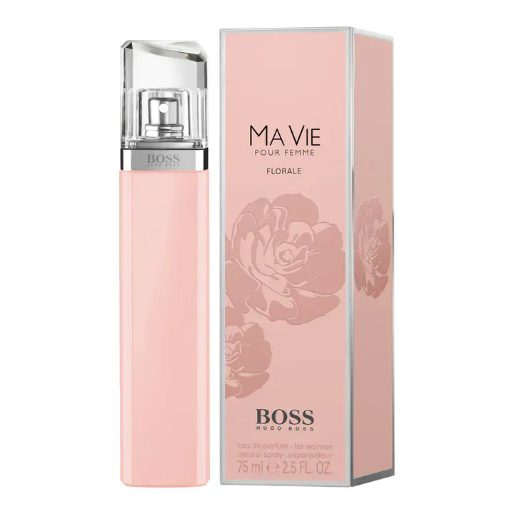 Hugo Boss Boss Ma Vie Pour Femme Florale For Women/Cologne For Women Eau de Parfum 2.5 Oz Edp