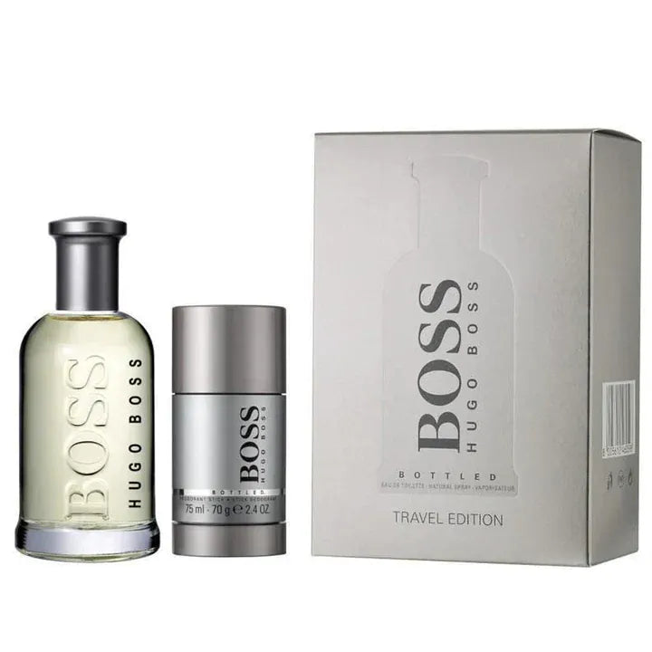 Hugo Boss Bottled Men's Perfume/Cologne For Men Eau De Toilette 1.6 oz / 3.3 oz / 6.7 oz / Gift Set 1.7 oz / Gift Set 3.3 oz Edt Gift Set 3.3 oz