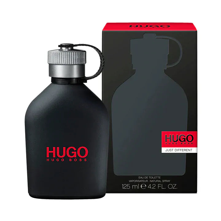 Hugo Boss Hugo Just Different For Men Perfume/Cologne For Men Eau de Toilette 2.5 Oz / 4.2 Oz / 6.7 Oz Edt 4.2 oz