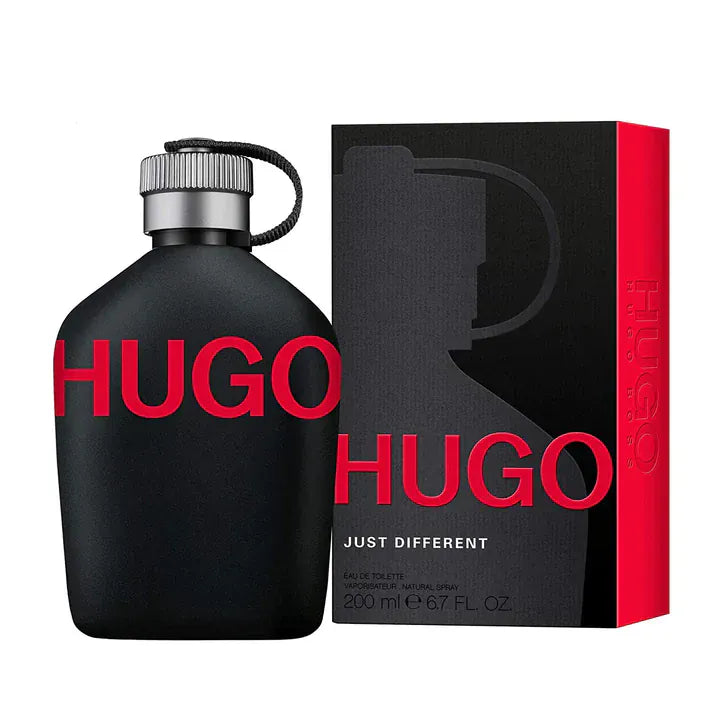 Hugo Boss Hugo Just Different For Men Perfume/Cologne For Men Eau de Toilette 2.5 Oz / 4.2 Oz / 6.7 Oz Edt 6.7 oz