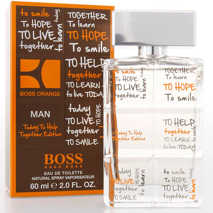 Hugo Boss Orange Man Charity Edition Men’s Perfume/Cologne For Men Eau de Toilette 2.0 Oz  Edt