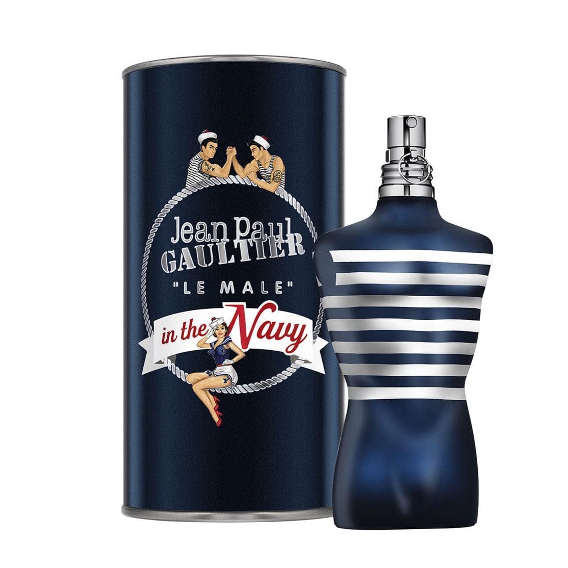 Jean Paul Gaultier Le Male In The Navy For Men Eau De Toilette 4.2 oz / 1125 ml