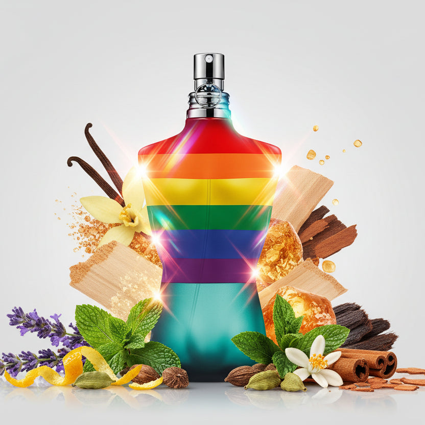 Jean Paul Gaultier Le Mâle Pride Collector 2020 For Men Eau de Toilette 4.2 oz / 125 ml