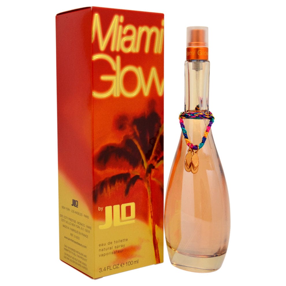 Jennifer Lopez Miami Glow Women's Perfume/Cologne For Women Eau De Toilette 3.4 oz Edt