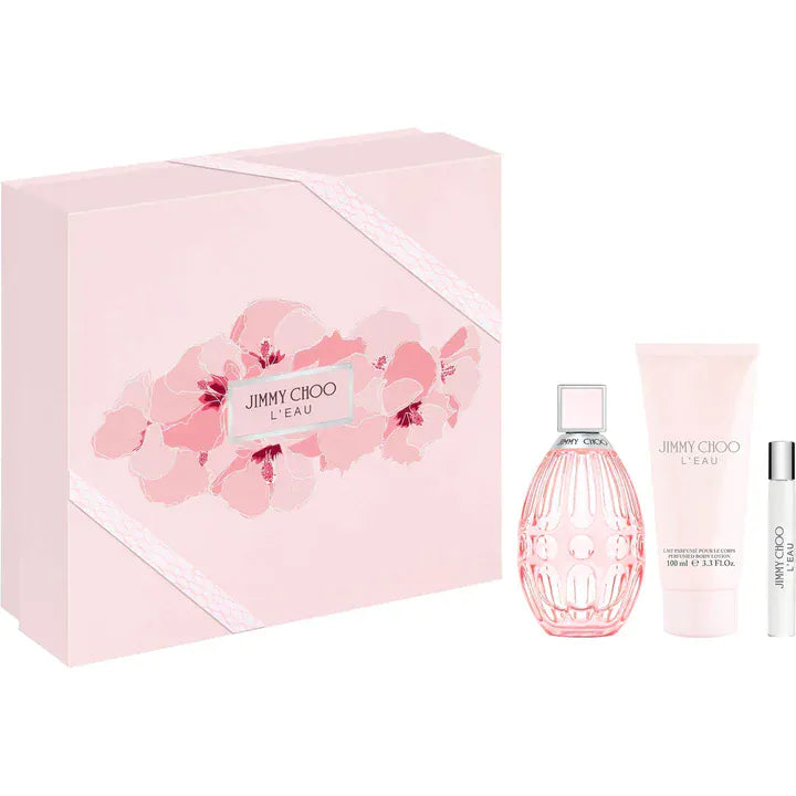 Jimmy Choo Jimmy Choo L'Eau Women Perfume/Cologne For Women Eau de Toilette 3.0 Oz / Gift Set 3.0 Oz Edt Gift Set 3.0 oz