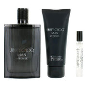 Jimmy Choo Man Intense Gift Set Cologne For Men Eau De Toilette 3.4 Oz