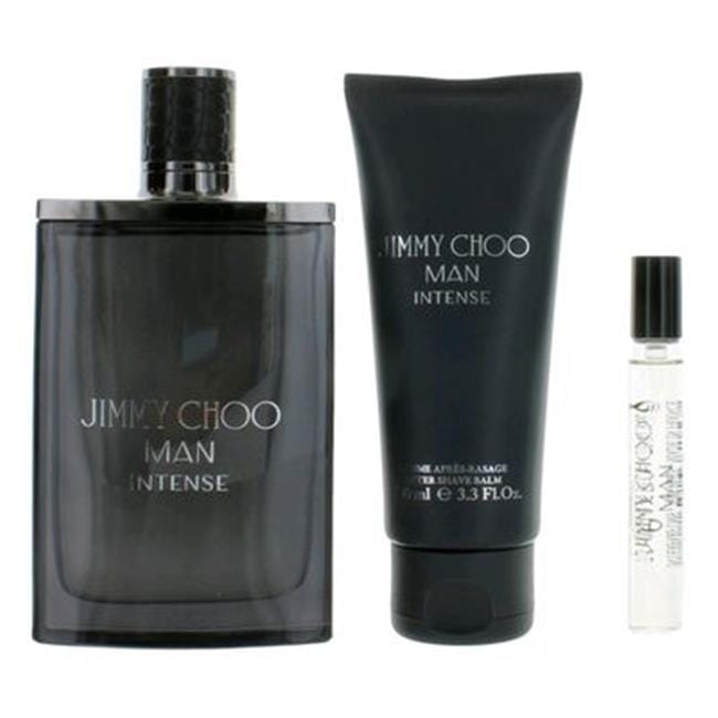 Jimmy Choo Man Intense Gift Set Cologne For Men Eau De Toilette 3.4 Oz