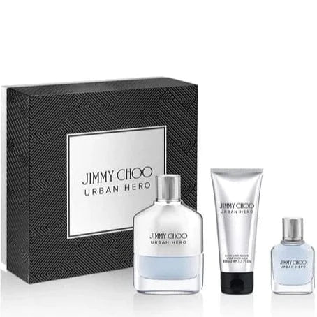 Jimmy Choo Urban Hero For Men Perfume/Cologne For Men Eau de Toilette 1.7 oz / 3.3 Oz / Gift Set 3.3 Oz Edt Gift Set 3.3 Oz