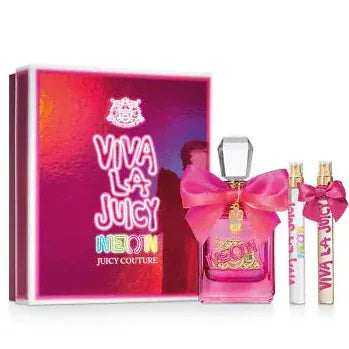Juicy Couture Viva la Juicy Neon Perfume For Women/Cologne For Women Eau de Parfum 3.4 Oz / Gift Set 3.4 Oz Edp Gift Set 3.4 oz