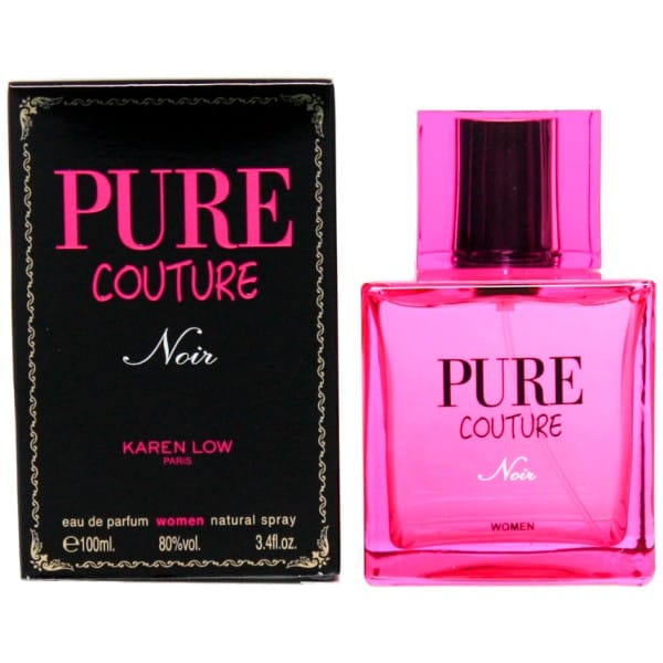 Karen Low Pure Couture Noir Perfume/Cologne For Women Eau De Parfum 3.4 Oz Edp