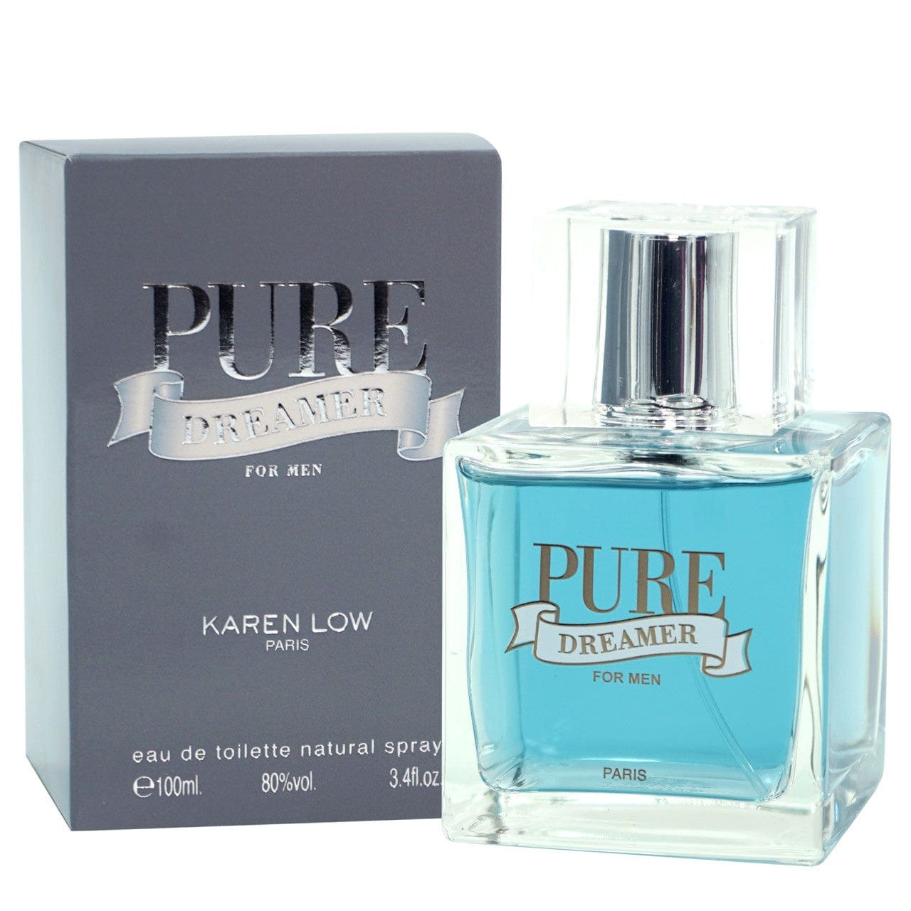 Karen Low Pure Dreamer Perfume/Cologne For Men Eau De Toilette 3.4 Oz Edt