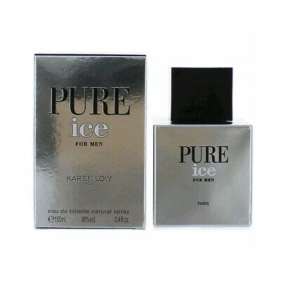 Karen Low Pure Ice Perfume/Cologne For Men Eau De Toilette 3.4 Oz Edt
