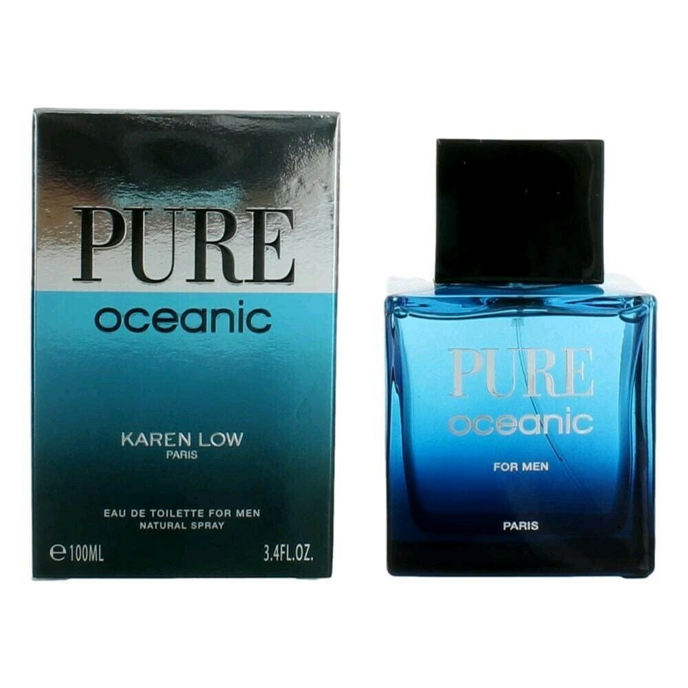 Karen Low Pure Oceanic Perfume/Cologne For Men Eau De Toilette 3.4 Oz Edt