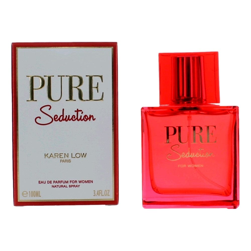 Karen Low Pure Seduction Perfume/Cologne For Women Eau De Parfum 3.4 Oz Edp