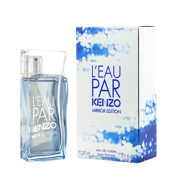 Kenzo L'Eau par Kenzo Mirror pour Homme  Men’s Perfume/Cologne For Men Eau de Toilette 1.7 Oz Edt