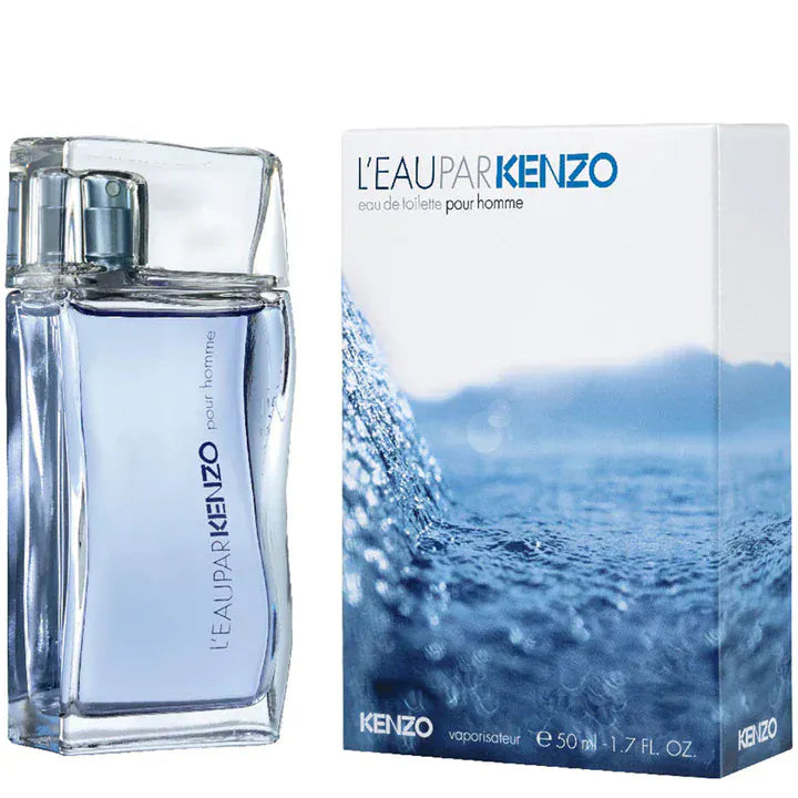 Kenzo L'Eau par Kenzo pour Homme Men’s Perfume/Cologne For Men Eau de Toilette 1.7 Oz /3.4 Oz / Gift Set 3.4 Oz Edt Ltd. 1.7 oz