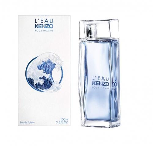 Kenzo L'Eau par Kenzo pour Homme Men’s Perfume/Cologne For Men Eau de Toilette 1.7 Oz /3.4 Oz / Gift Set 3.4 Oz Edt 3.4 oz