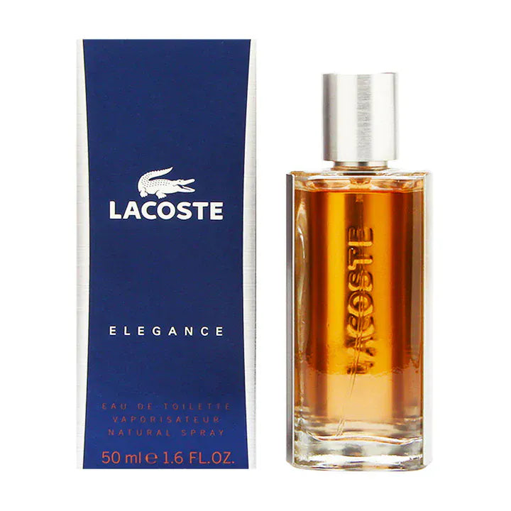 Lacoste Elegance Men’s Perfume/Cologne For Men Eau de Toilette 1.6 oz / 3.0 Oz Edt