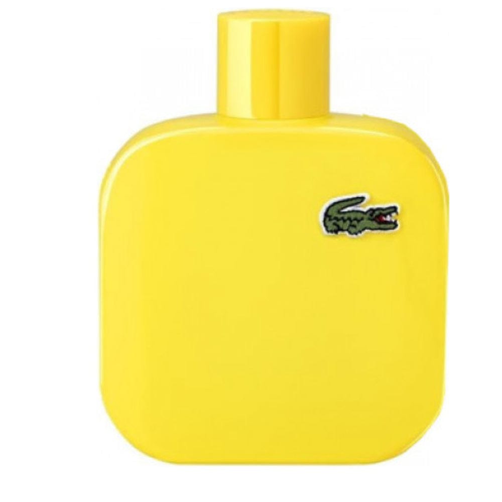 Lacoste L.12.12 Yellow Jaune Men’s Perfume/Cologne For Men Eau de Toilette 1.6 oz Edt