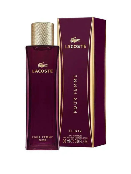 Lacoste Pour Femme Elixir Women’s Perfume/Cologne For Women Eau de Parfum 3.0 Edp