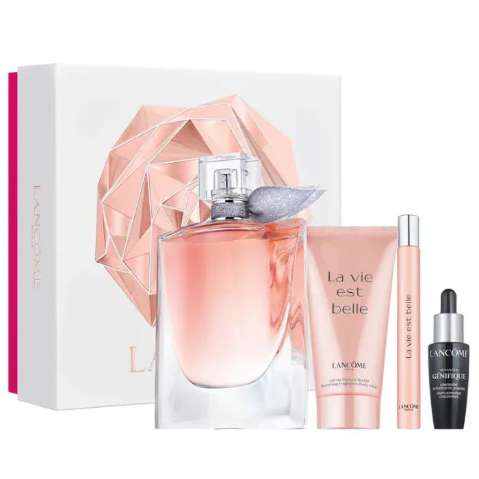 Lancome La Vie Est Belle For Women Eau De Parfum Gift Set 3.4 oz / 100 ml