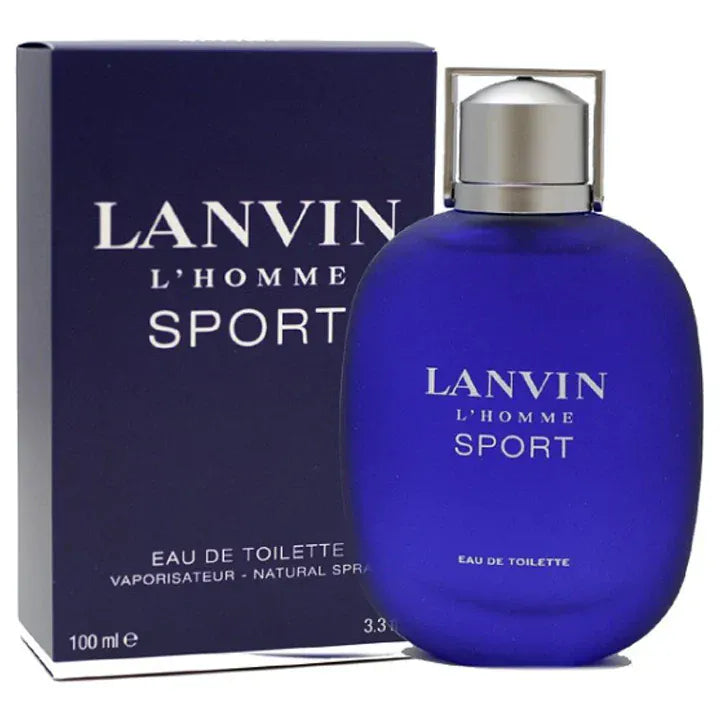 Lanvin L'Homme Sport For Men Perfume/Cologne For Men Eau de Toilette 3.3 Oz Edt