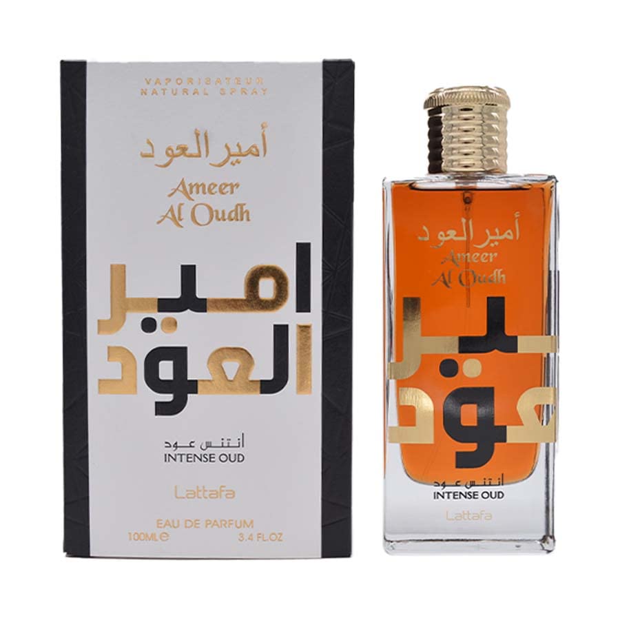 Lattafa Ameer Al Oudh Intense Oud Unisex Perfume/Cologne For Men & Women Eau de Parfum 3.4 oz Edp