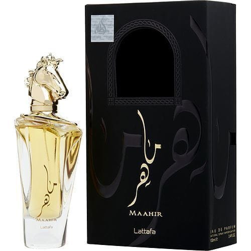 Lattafa Maahir Unisex Perfume/Cologne For Men & Women Eau de Parfum 3.4 oz Edp