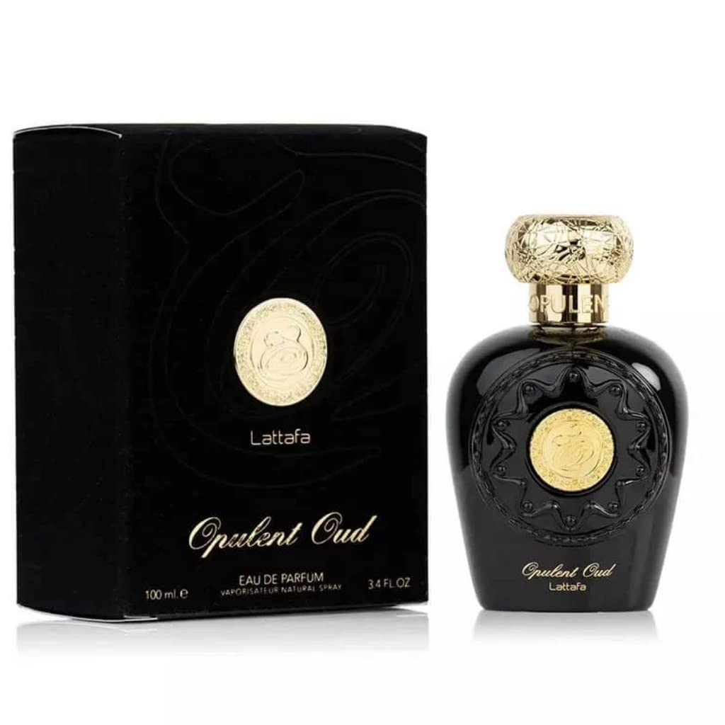 Lattafa Opulent Oud Unisex Perfume/Cologne For Men & Women Eau de Parfum 3.4 oz Edp
