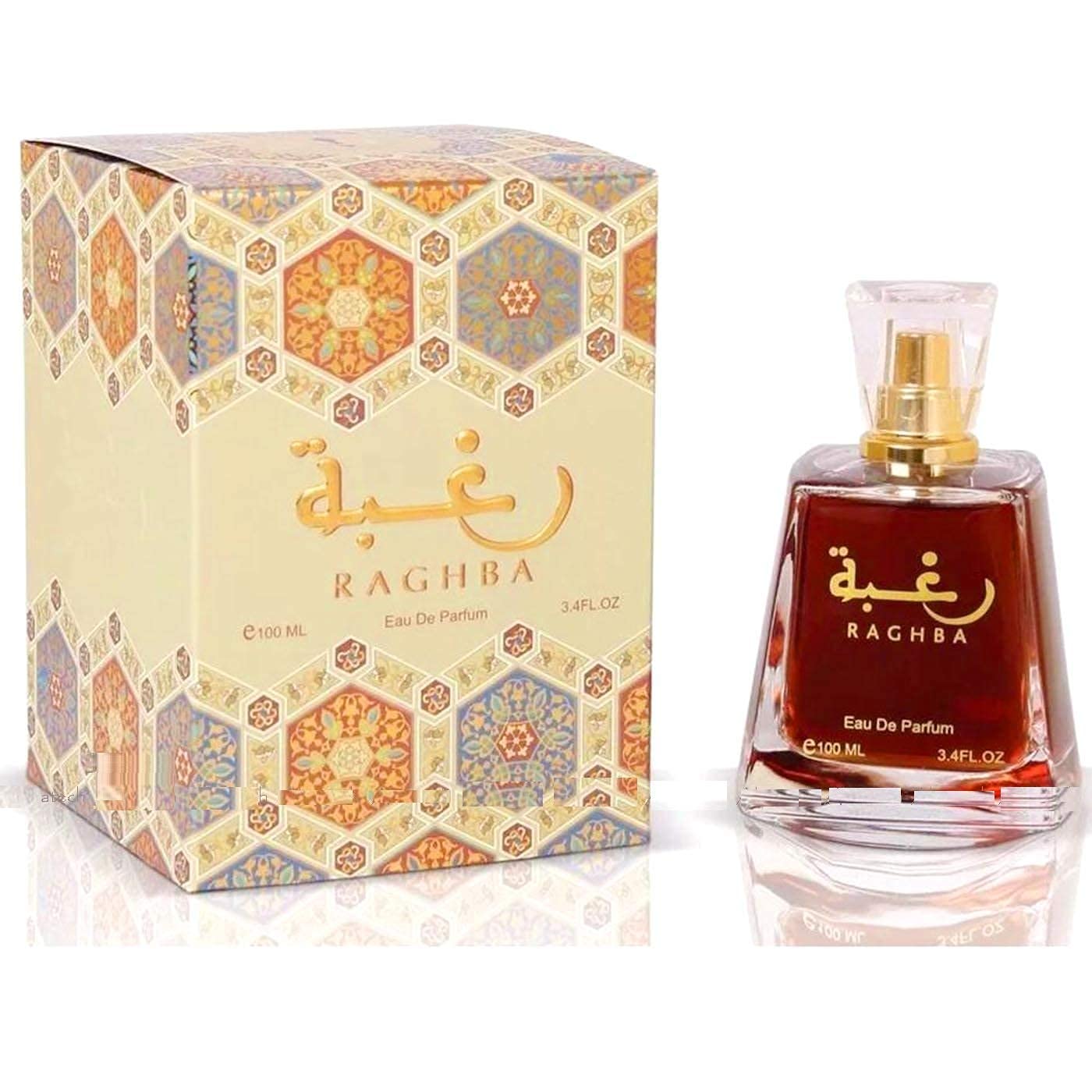 Lattafa Raghba Unisex Perfume/Cologne For Men & Women Eau de Parfum 3.4 oz / GIft Set 3.4 oz Edp 3.4 oz
