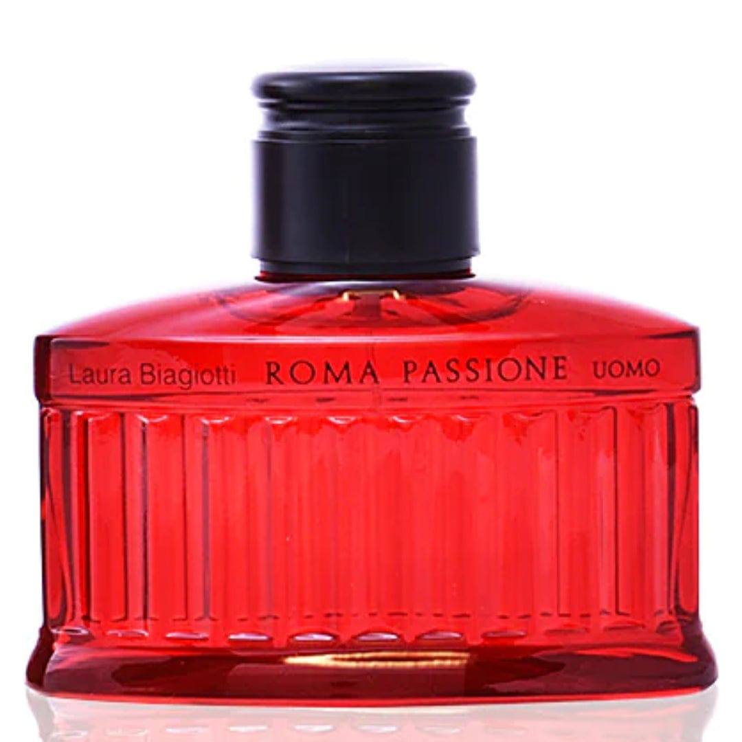 Laura Biagiotti Roma Passione Uomo Men’s Perfume/Cologne For Men Eau de Toilette 4.2 oz Edt
